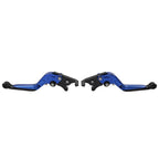 CNC Blue Extendable Brake Clutch Levers for Honda VFR1200F (2010-2014)