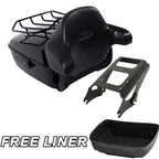 Black King Trunk Pad for Harley Touring Road Glide (2009–2013)