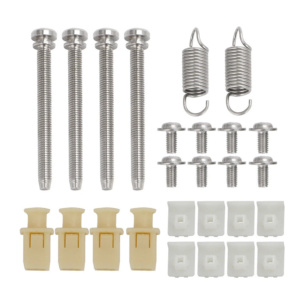 Stainless Headlamp Assembly Hardware Kit for Toyota Pickup 4Runner (1984–1989)