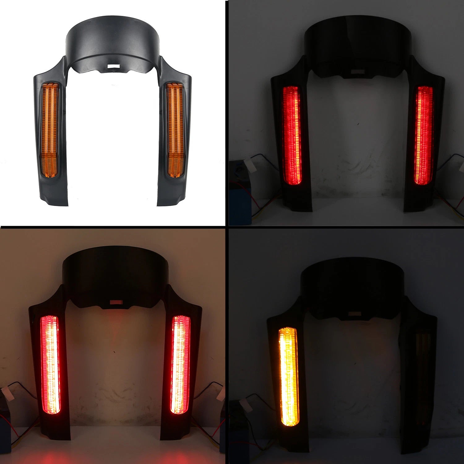 LED Rear Fender Fascia for Harley Touring Road King Street Glide