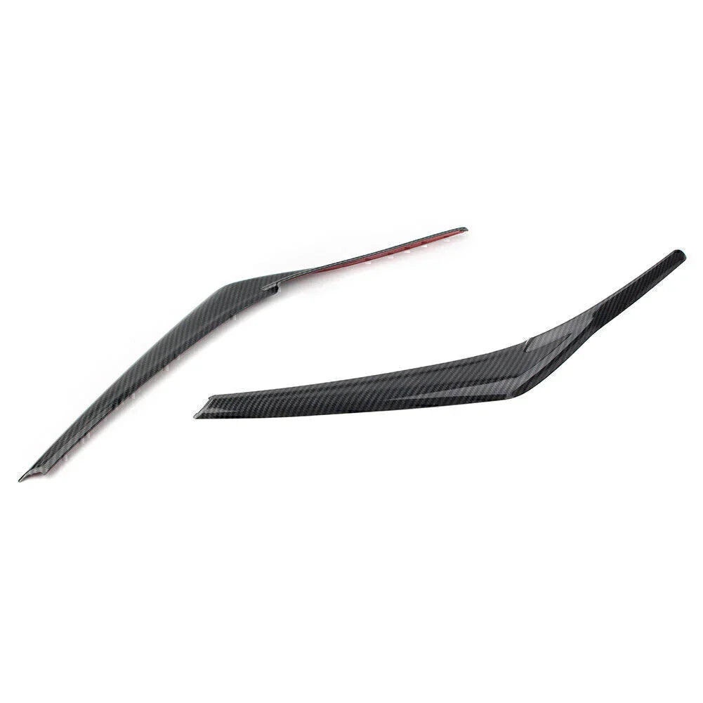 Black Headlight Eyebrow Trim for Toyota Camry SE XSE (2018-2024)