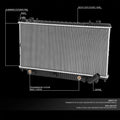 Aluminum Core Engine Cooling Radiator for Pontiac G8 3.6L (2008–2009) DPI 13043