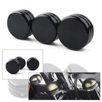 Upper Fork Stem Nut Cover for Harley Sportster 883 Iron (2009–2023) Black