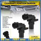 Set of 2 Intake Camshaft Position Sensors for Subaru (22056AA270, V63720018, PC969)