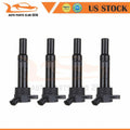 Set of 4 Ignition Spark Coils for Hyundai Elantra (2011–2014) 1.8L L4