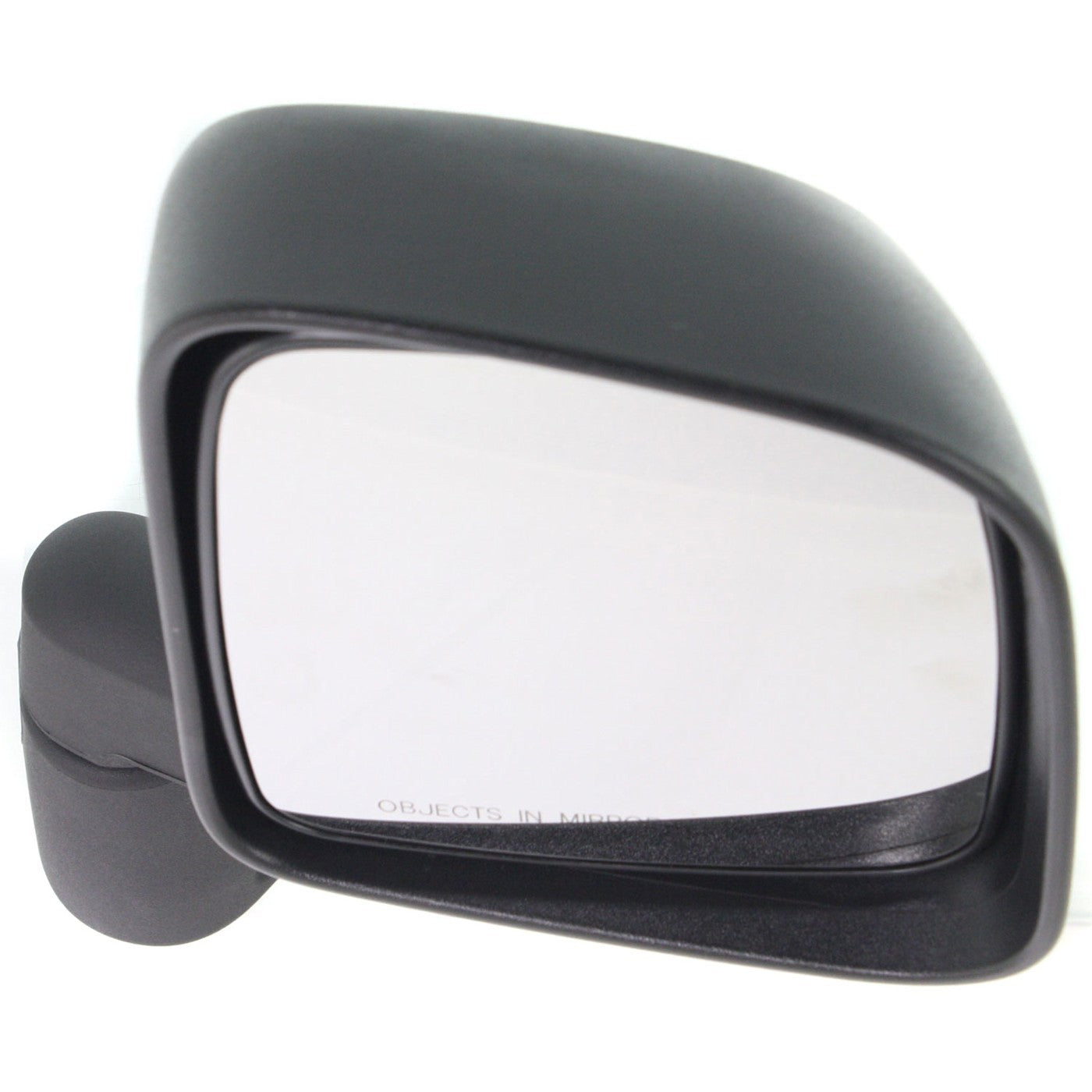Right Manual Folding Mirror for Jeep Wrangler (2003–2006) Textured Black