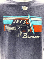 Heather Blue T-Shirt Replacement for Ford Bronco Surfboard Scene (2021–2024)