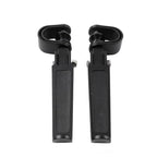 1" 1-1/4" Crash Bar U-Clamp Footpeg Foot Rests for Harley