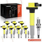 8x Ignition Coil & 8x Iridium Spark Plug for Ford F-150 Mustang (2011–2020)