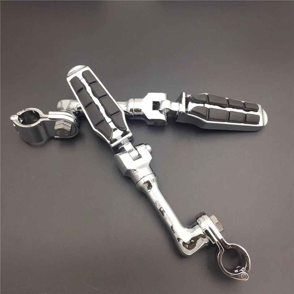 Chrome 1" Footpeg for Harley Sportster 883 1200 (2004–2023)