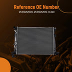 Coolant Radiator Assembly for Hyundai Genesis Coupe 2.0L AT (2013–2014)