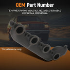 Right & Left Exhaust Manifold Kit for Ford F250 F350 7.3L (1999–2003)
