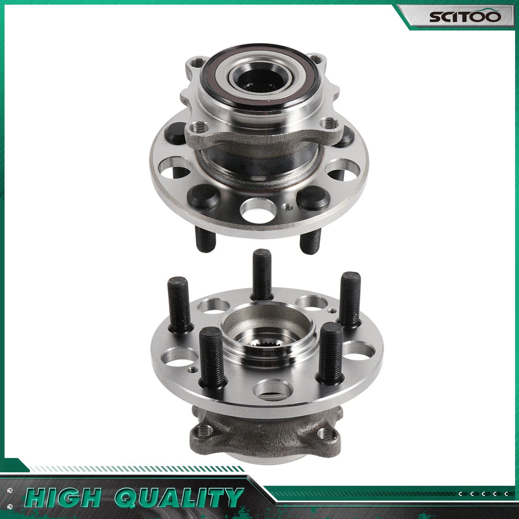 2 Rear Wheel Bearings for Acura RL (2005–2012) TL (2009–2013)