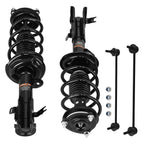 Front Struts w/Coil Spring Sway Bar Links For Honda Civic 2013-2015 DX/EX/EX-L