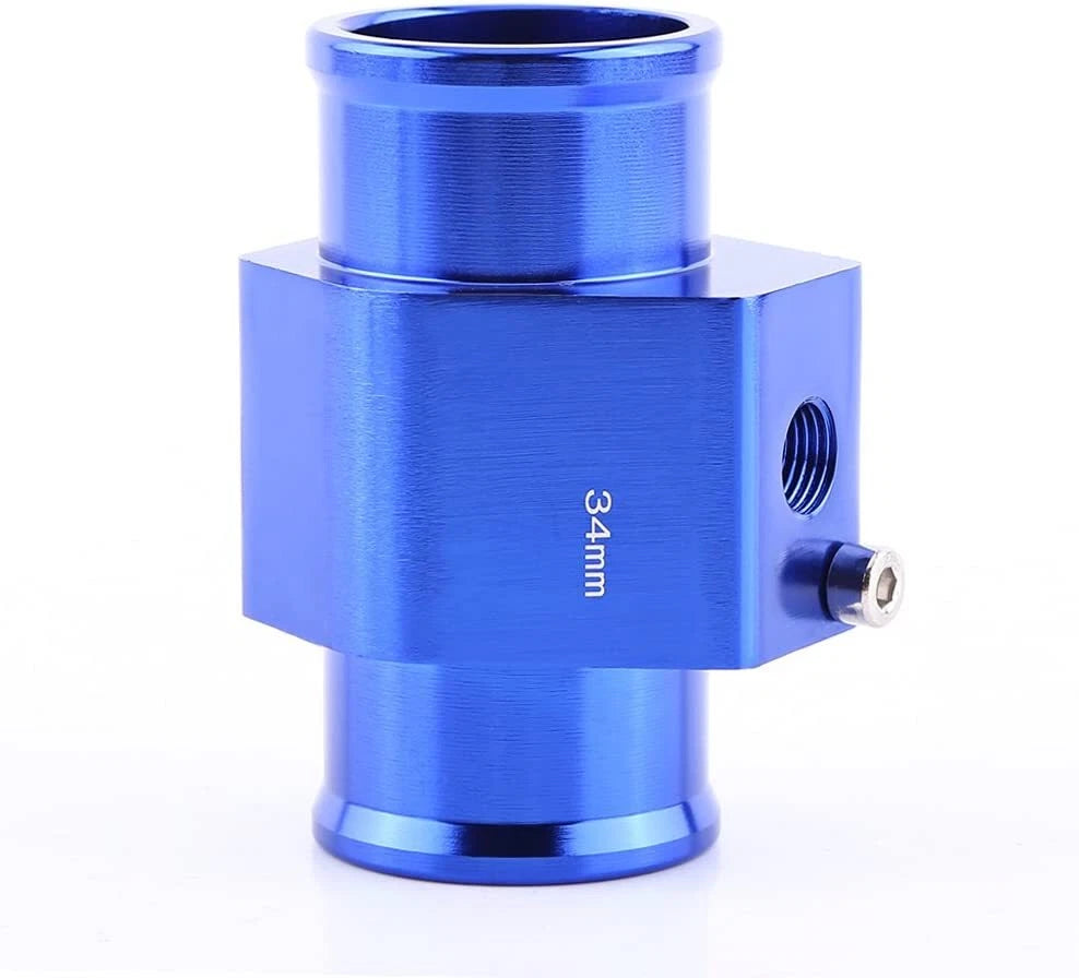 Water Temperature Sensor Gauge Hose Adapter for Universal (30-40mm)