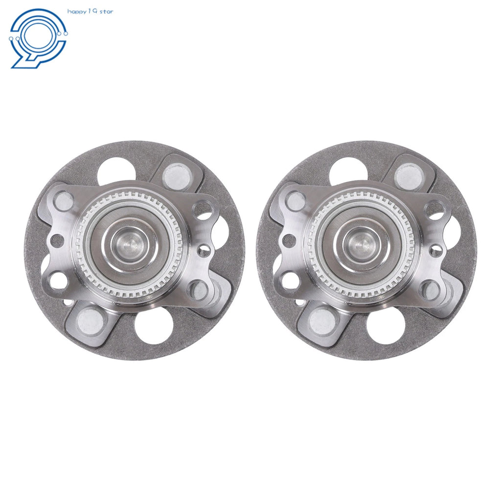 Pair Rear Wheel Bearings & Hubs for Hyundai Accent, Kia Rio (2012–2017)