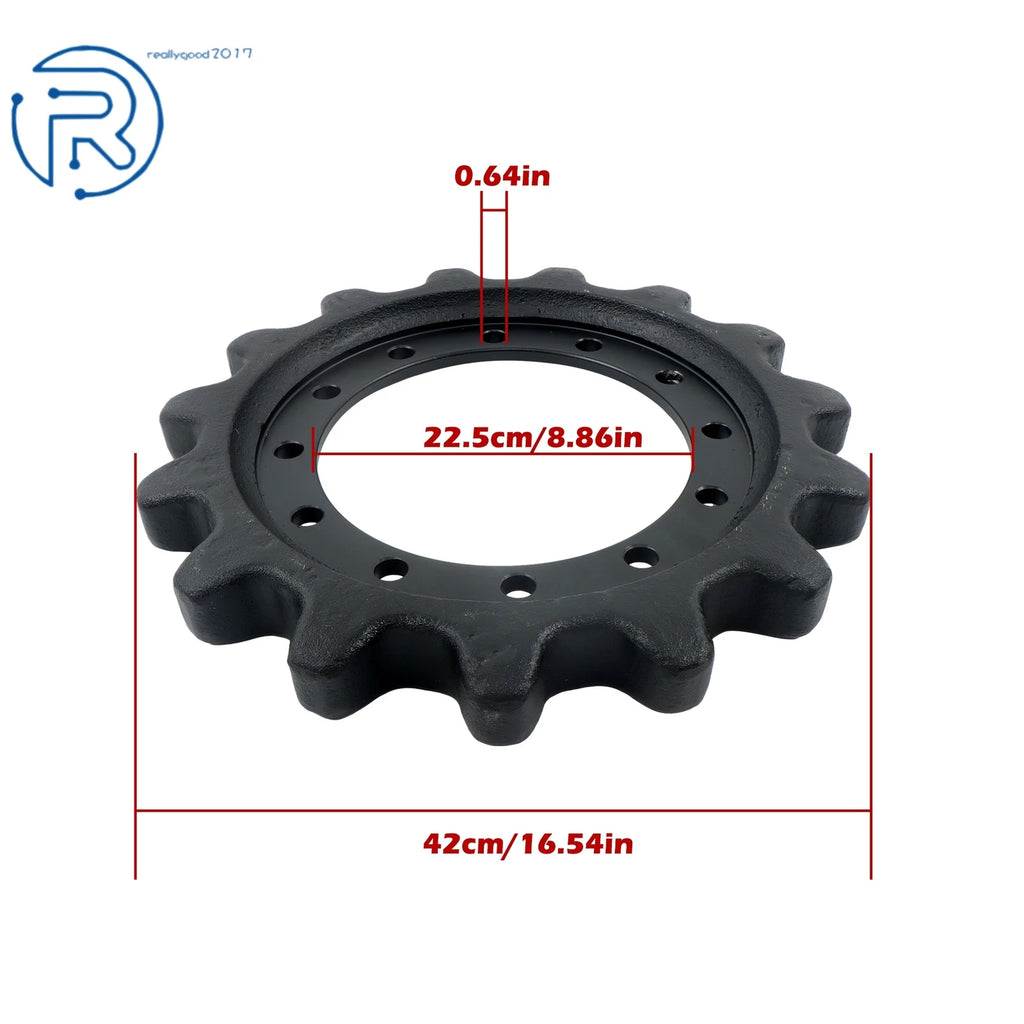 Track Sprocket for CAT 259B3 239D 249D 259D (304-1870, 15 Teeth, 12 Bolt Hole)