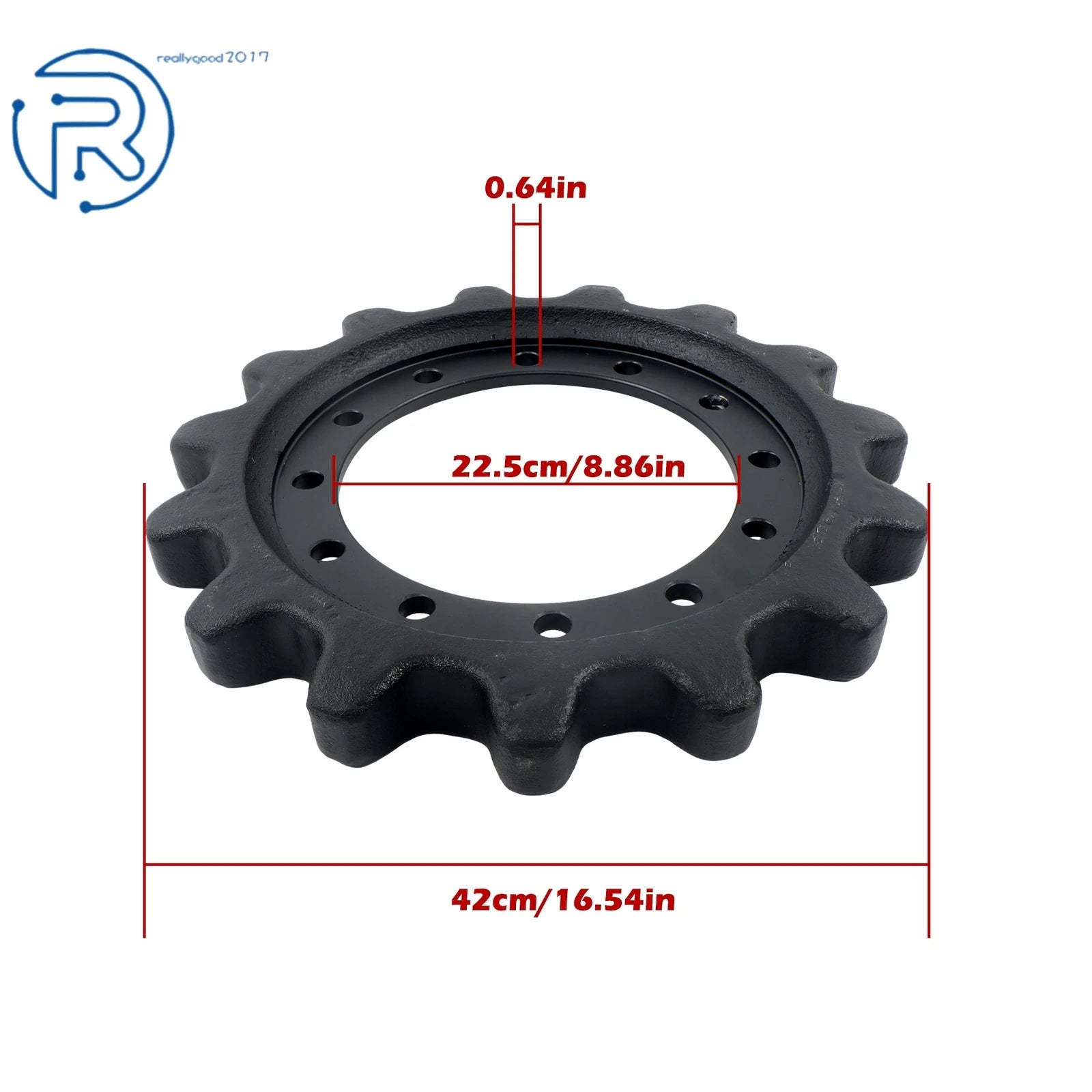 Track Sprocket for CAT 259B3 239D 249D 259D (304-1870, 15 Teeth, 12 Bolt Hole)