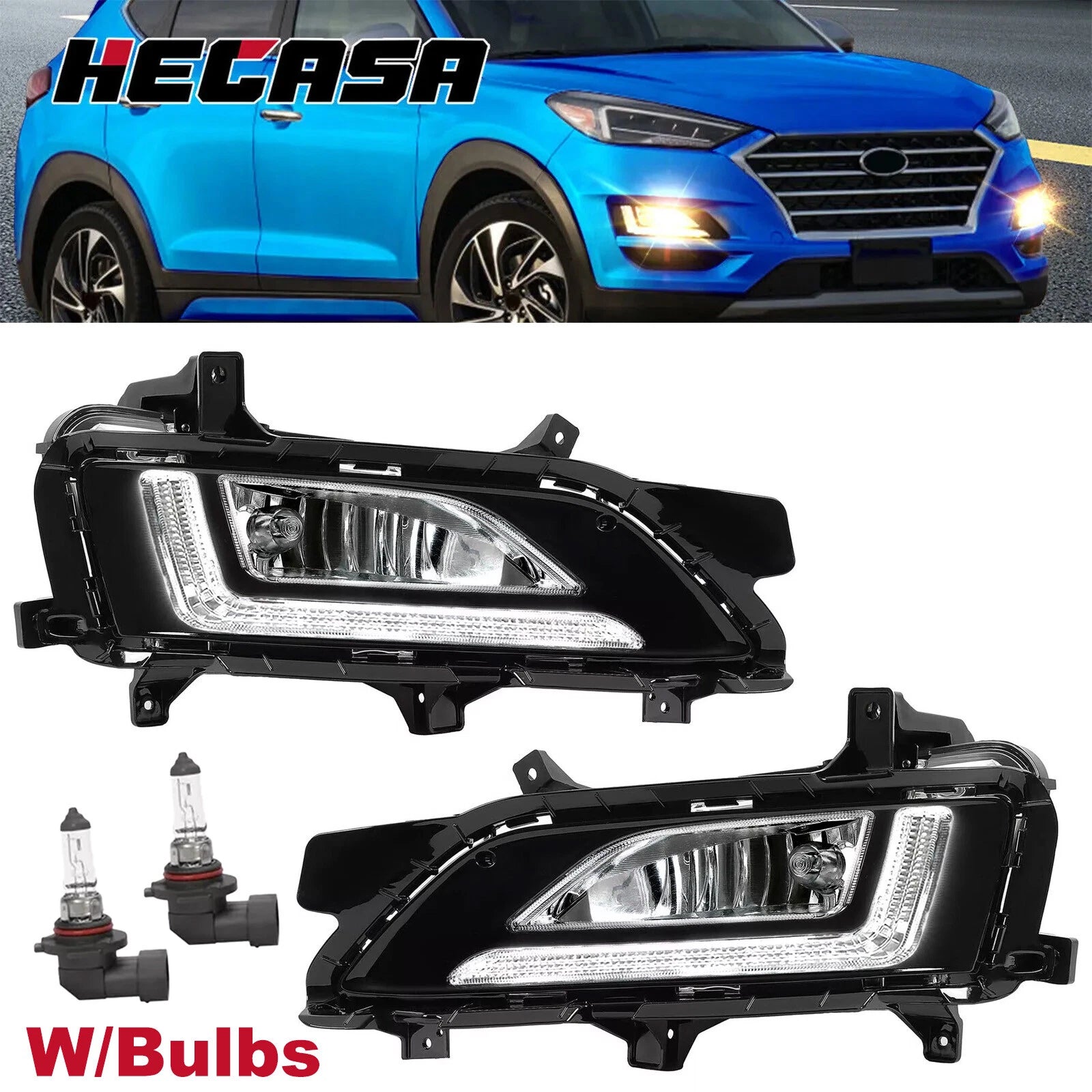 LED Fog Lights for Hyundai Tucson (2019–2021)