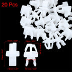 20pcs Hood Prop Rod Clip Retainer for Mitsubishi V31 V32 V33 (1990–1999)