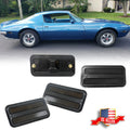 Set of 4 Smoked Side Marker Light Housings for Pontiac Firebird (1970–1981)