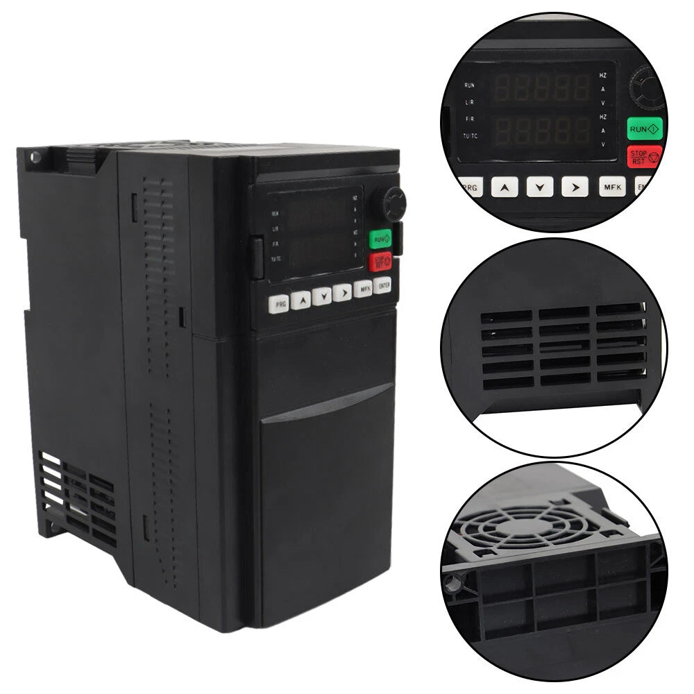 5.5KW Phase Converter for Variable Frequency Drive (VFD) 220V AC