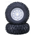 Set of 2 ATV Tire Wheel Assembly P3501 for WANDA 24X10-12 (4-110 PCD)