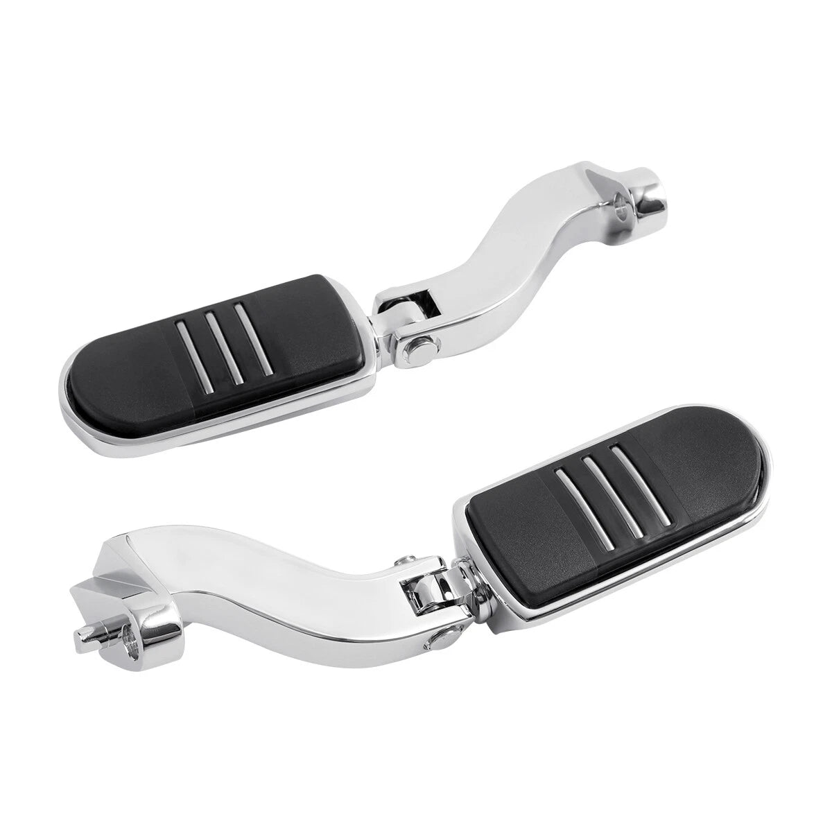 Footpegs Bracket Mount for Harley Touring Glide (1993–2024) Chrome