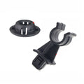 2X Black Plastic Hood Prop-Rod Support Clamp Grommet Clips for Nissan
