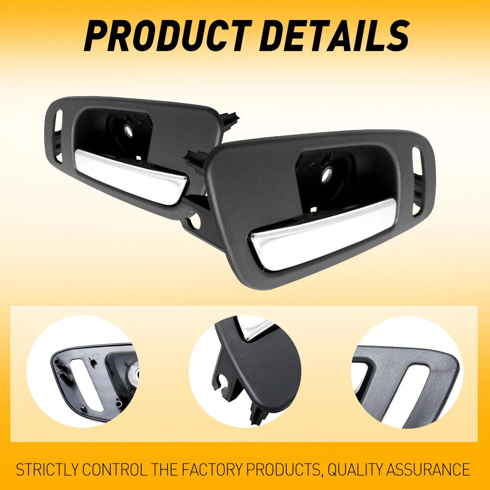 Front Interior Door Handle Set of 2 for Chevrolet Avalanche (2007–2013)