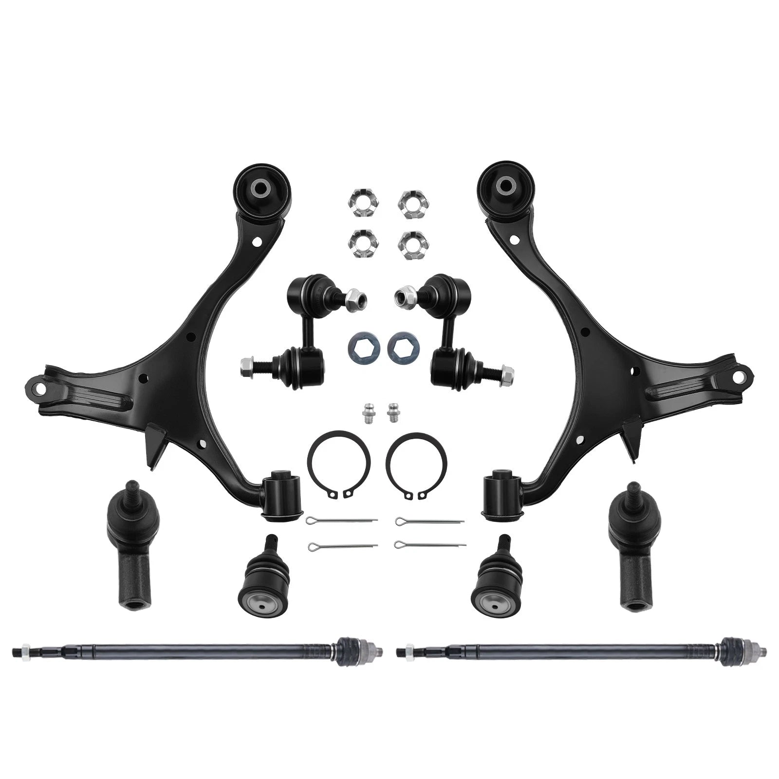 10pcs Front Lower Control Arms Sway Bar End Links for Acura EL (2001–2005)