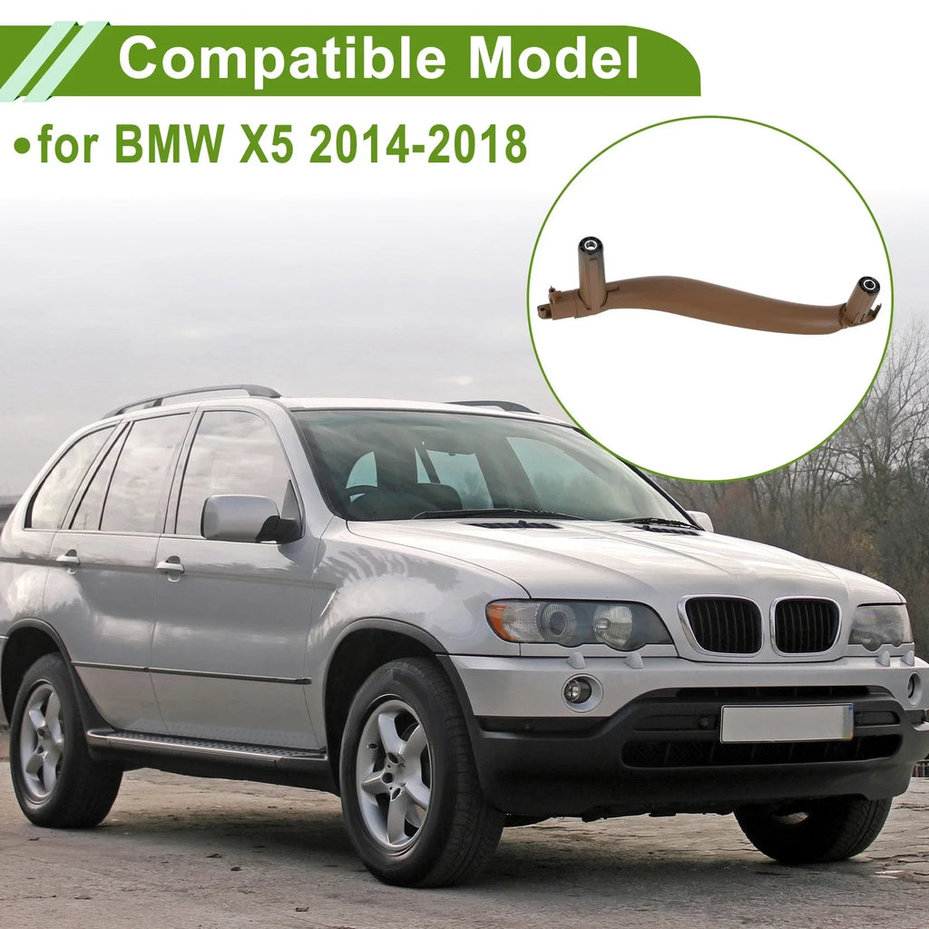 Front Passenger Side Door Panel Handle Pull Trim Cover for BMW X5