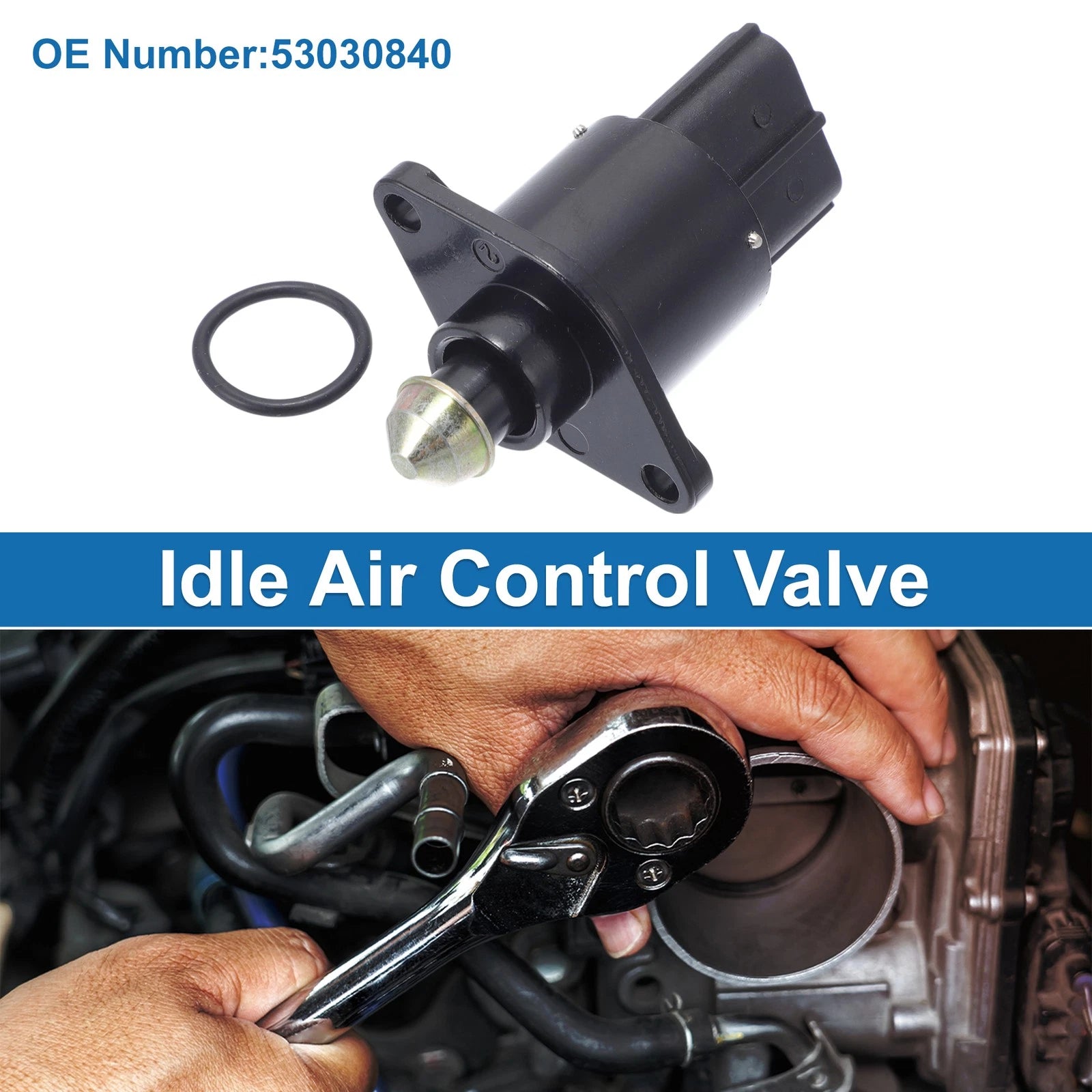 Idle Air Control Valve for Jeep Grand Cherokee 4.0L (1999–2001) No. 53030840