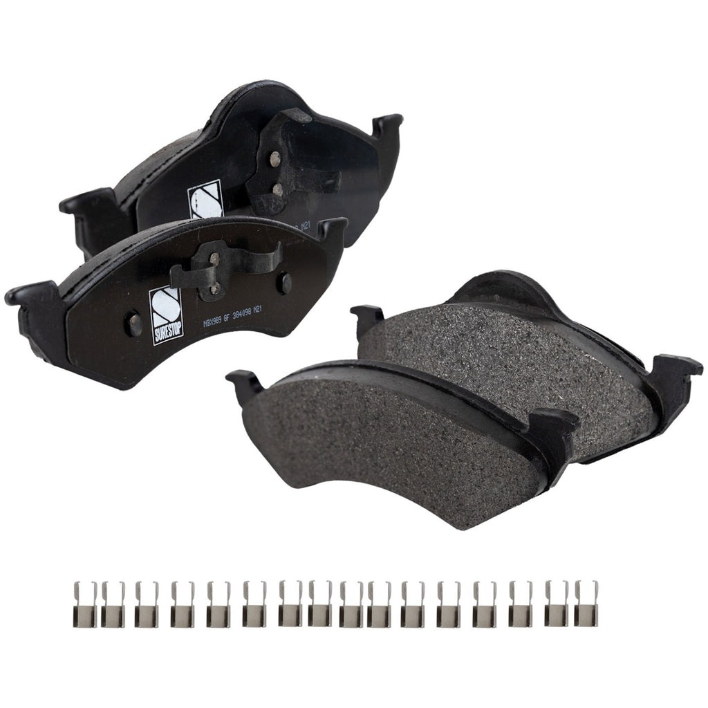 Front Semi-Metallic Brake Pad Set for Dodge Dakota, Durango (2000–2002)