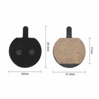 1 Pair Resin Disc Brake Pads for JAK ZOOM (MTB)