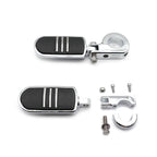 HTTMT 1.25" Highway Flame Foot Peg P Clamps for Harley Sportster (1988–2023)
