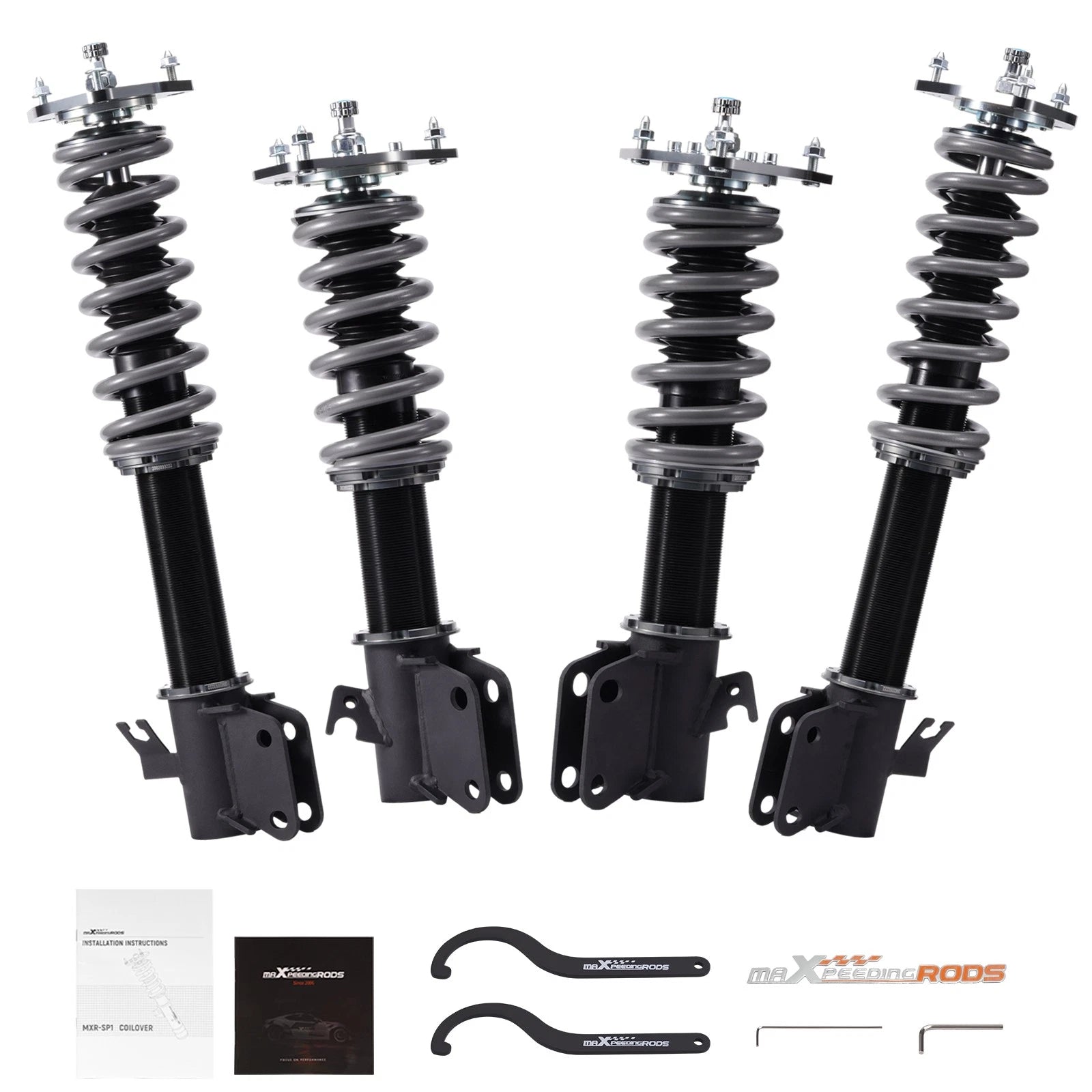 Coilover Lower Kit for Subaru Impreza WRX (2002–2007), Forester (2003–2008)