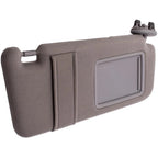 Passenger Side Gray Visor with Vanity Light for Toyota Camry (2007-2011)