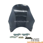 Round Headlight Windscreen for Honda Yamaha BMW Ducati