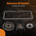 Engine Timing Chain Assembly Kit for Buick Century Regal 3.1L V6 (1995–2005) 9-0700S