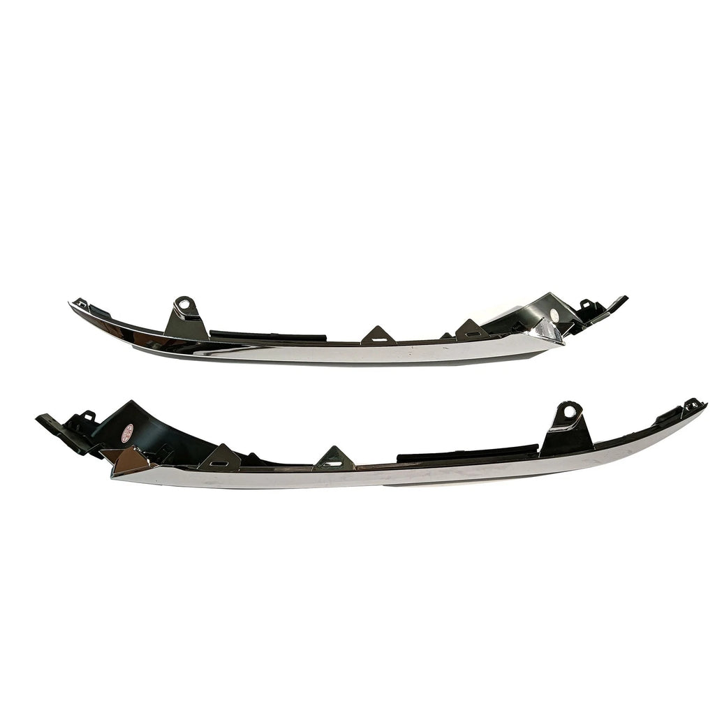 Set of 2 Chrome Headlight Molding Trim for Honda Accord (2021–2022)