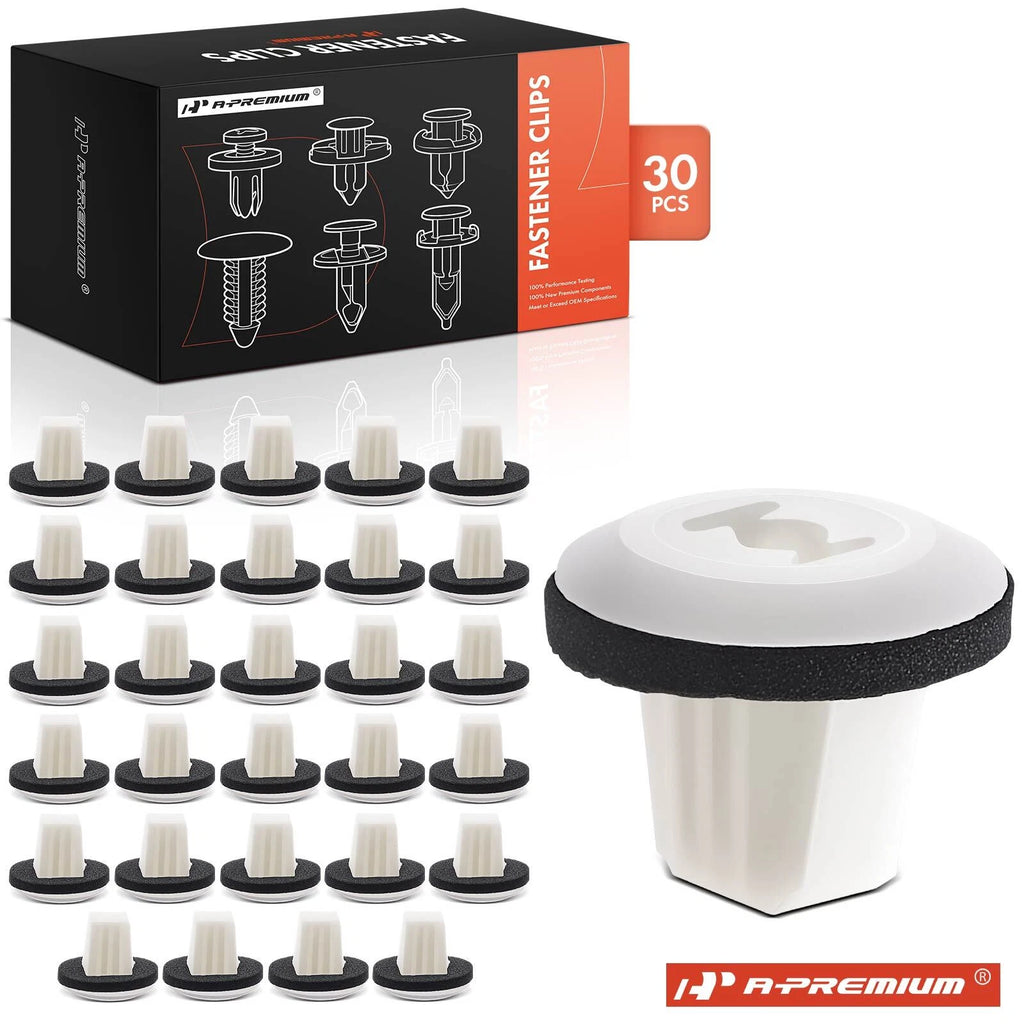 7mm Square Screw Grommet Fender Bumper Retainer Clips for Toyota (2000–2006)