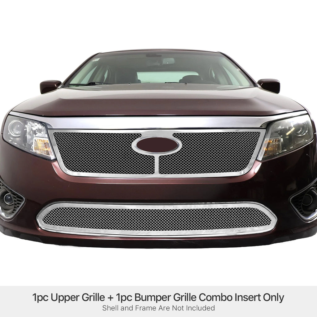 Stainless Steel Mesh Grille Insert for Ford Fusion (2010-2012)