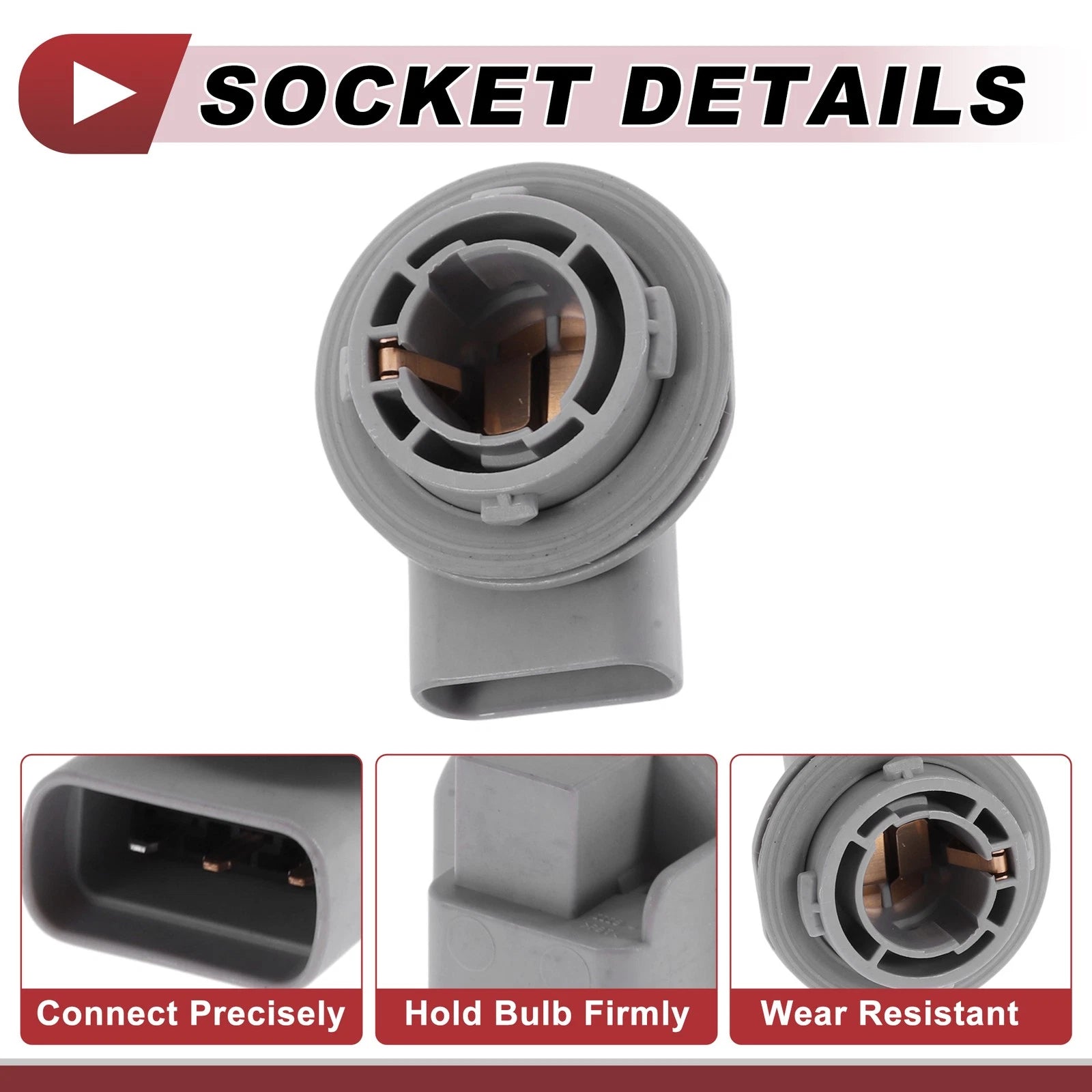 Front Turn Signal Light Socket Wiring for Kia Rio (2009–2011) No. 921614D000