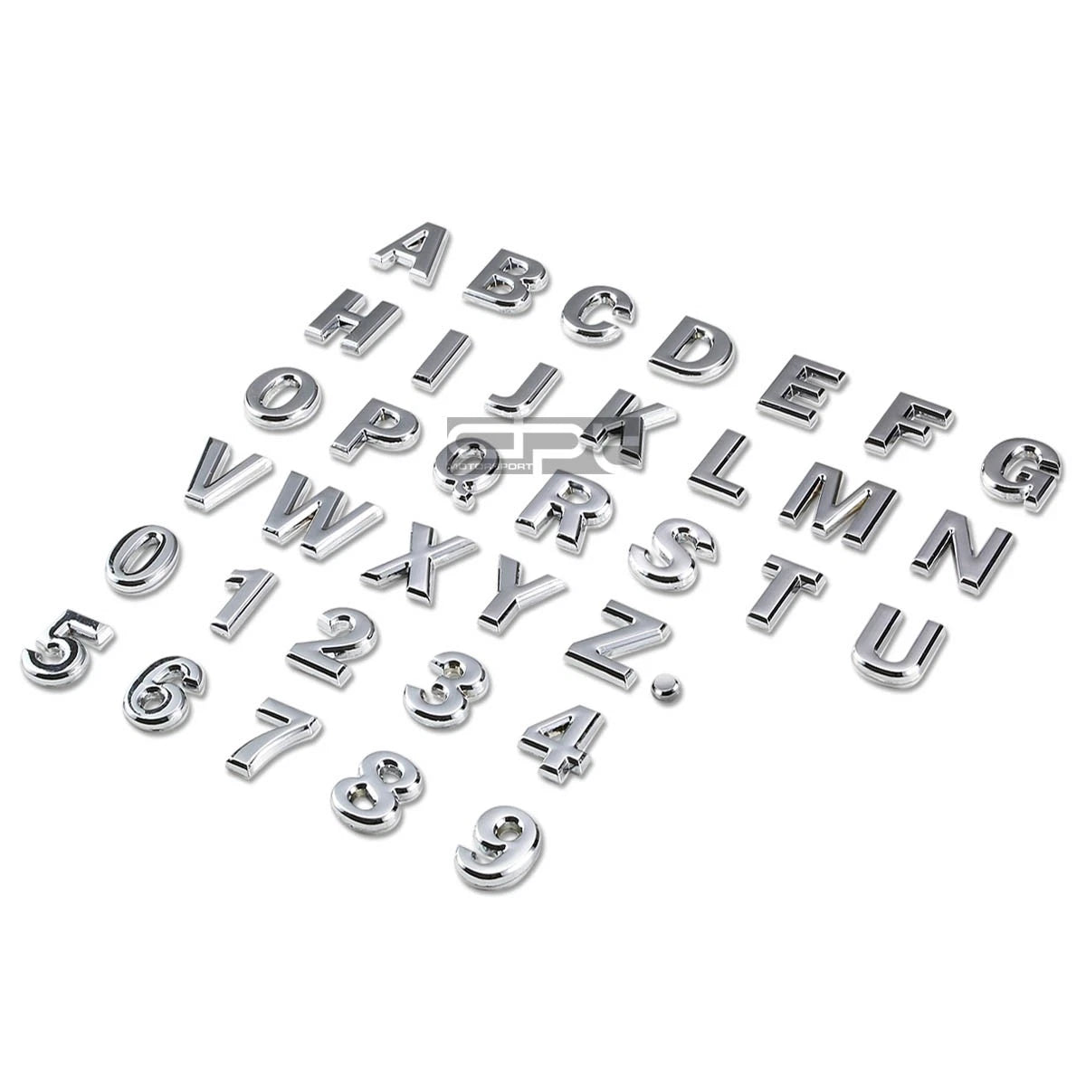 Metal Grill Body Emblem Decal Trim Badge for