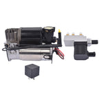 Air Suspension Compressor and Valve Control Block Set for Mercedes W211 (2003-2009)