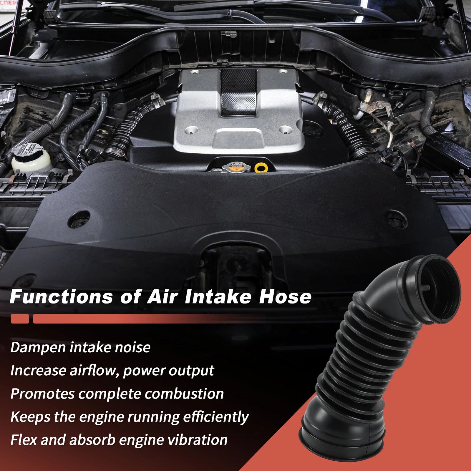 Air Intake Hose for Honda CR-V FR-V (2005–2023) 17228RMAE00