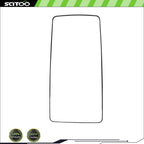 Right Side Heated Big Mirror Plate for International Prostar Lonestar (2002–2018)