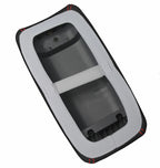 Console Lid Armrest Cover for Mazda 6 (2003–2008) Red Stitch