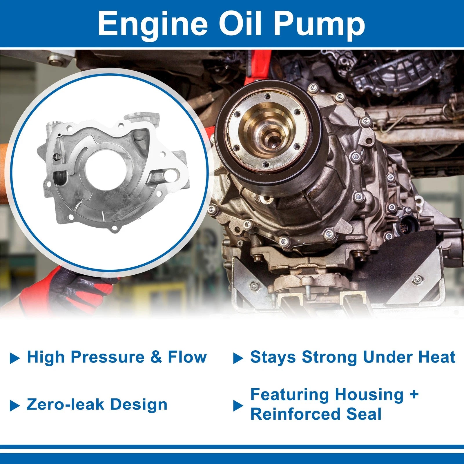 Engine Oil Pump No.12577097 for Buick Rainier L6 4.2L (2004–2007)